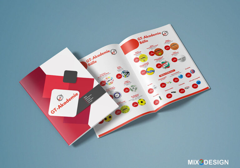 Mix3Design Brochure Design GT Akademie Baelle