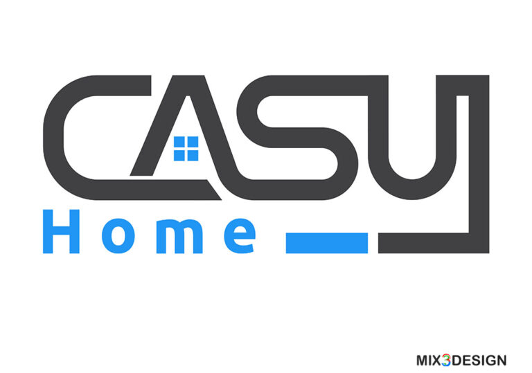 Mix3Design CASU Home Logo design