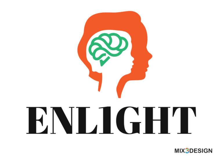 Mix3Design Logo Design Einlight logo