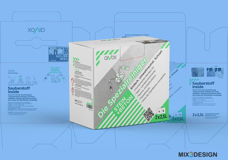 Mix3Design Packaging Design Arvox