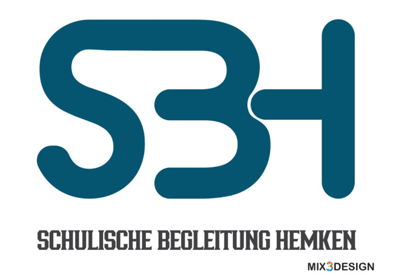 Mix3Design SBH SchulischeBegleitungHemken Blau