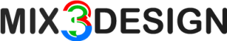 Mix3Design Logo Black | Web Design and Graphic Design Services