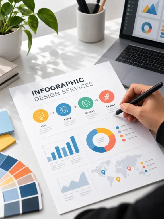 Servicios de diseño infográfico